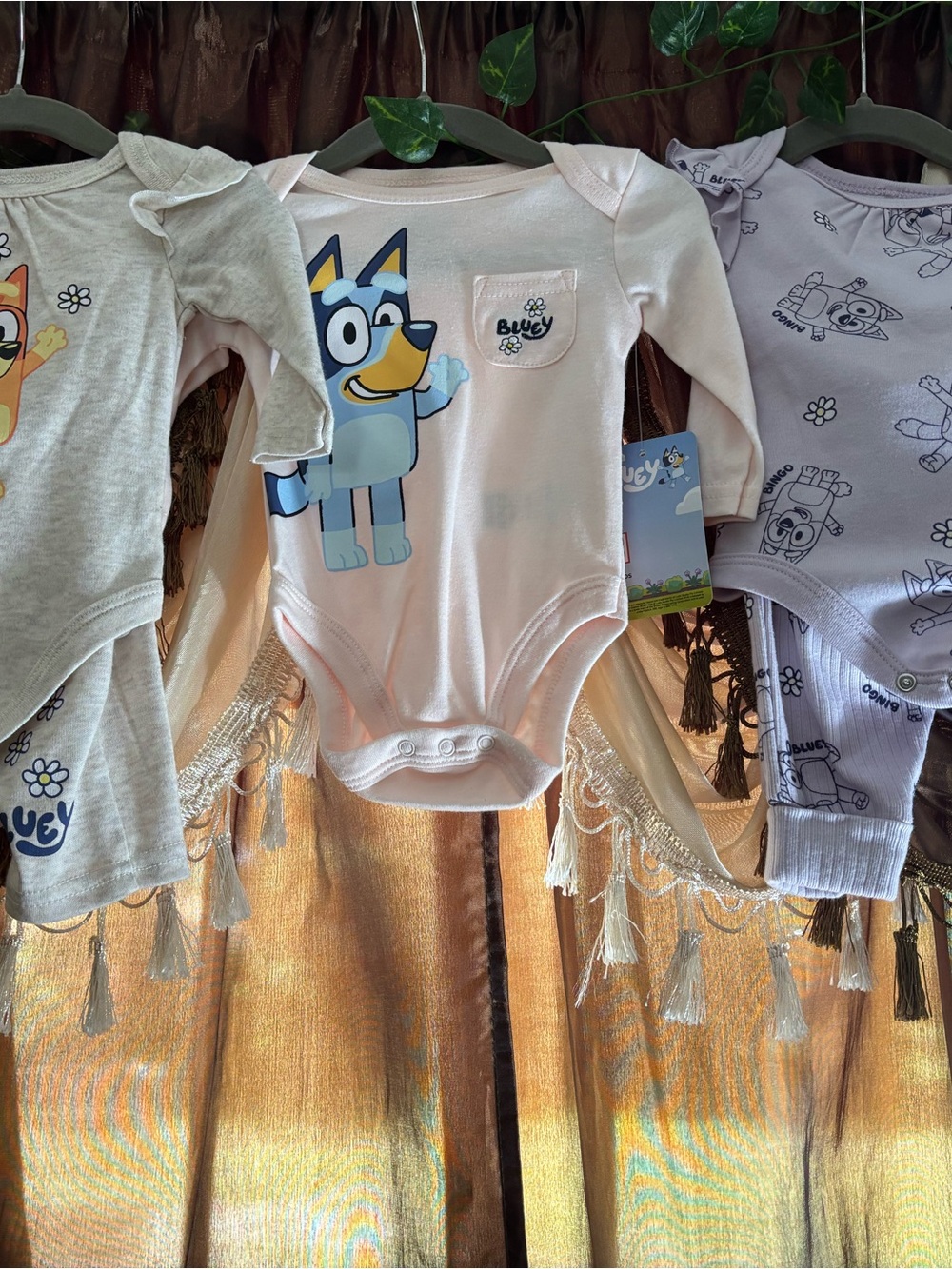 Official Bluey 3-Piece Baby Girl Outfit Set (Size 3M) — NWT / NWOT